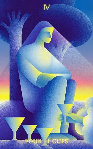 Four of Cups
