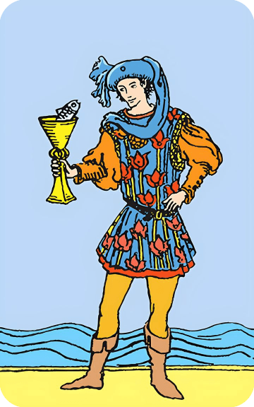 Page of Cups
