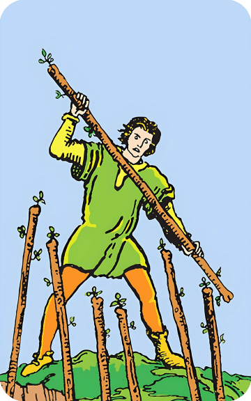 Seven of Wands