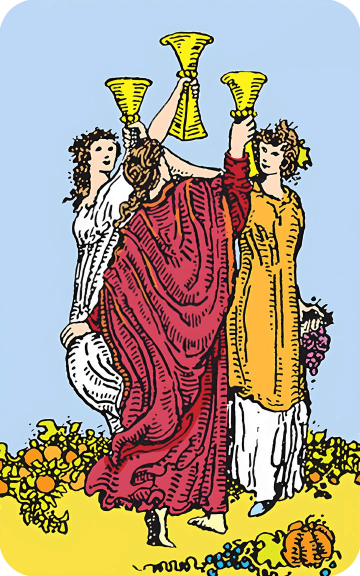 Three of Cups